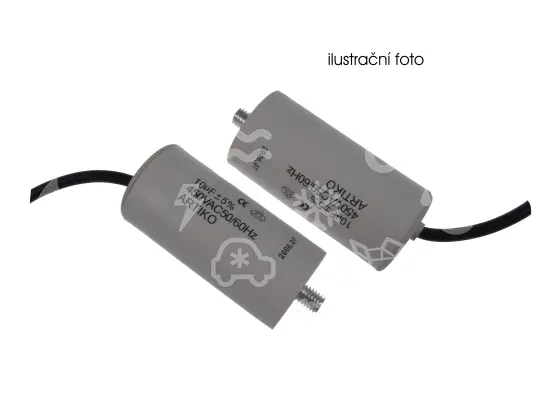 kondenzátor SC1161, 2,5 uF, 450 V,  d = 30x57 mm, (kabel + šroub)